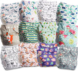 Littles og Bloomz FLP2-0406 Standard Clip Genanvendelig ble, 4 bleer