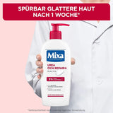 Mixa Urea Cica Body Lotion XXL, Med urinstof og regenererende panthenol, Beroligende og beskyttende kropsmælk, Til tør hud, 400 ml Brusebad og bad Naty Shop