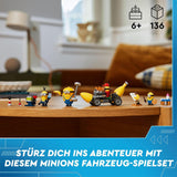LEGO I - Simply Incorrigible 4 Minions and the Banana Machine Legesæt til I - Simply Incorrigible 4 Legetøjsminions til børn Kreativ gave til drenge og piger 6 år 75580 Byggesæt Beuche den LEGO-Store