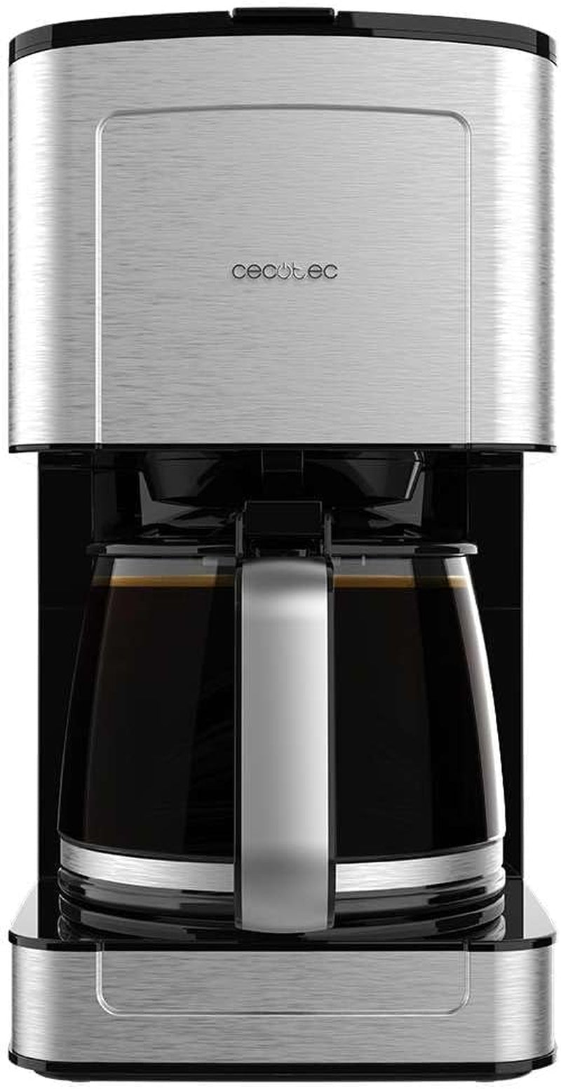 Espresso med filter Cecotec Coffee 66 Drop and Touch, effekt 950 W, 1,5 L, 12 kopper, touchskærm, glaskaraffel, 24-timers timer, 6 kontakter, genanvendeligt mesh-filter
