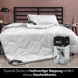 Pude 80X80 Cm - 2 i 1 design - pude i pude - stor åndbar og vaskbar sovepude og 100% vegansk - 2 puder 3 muligheder - pude med 600G & 1200G fyld Naty Shop standardpuder