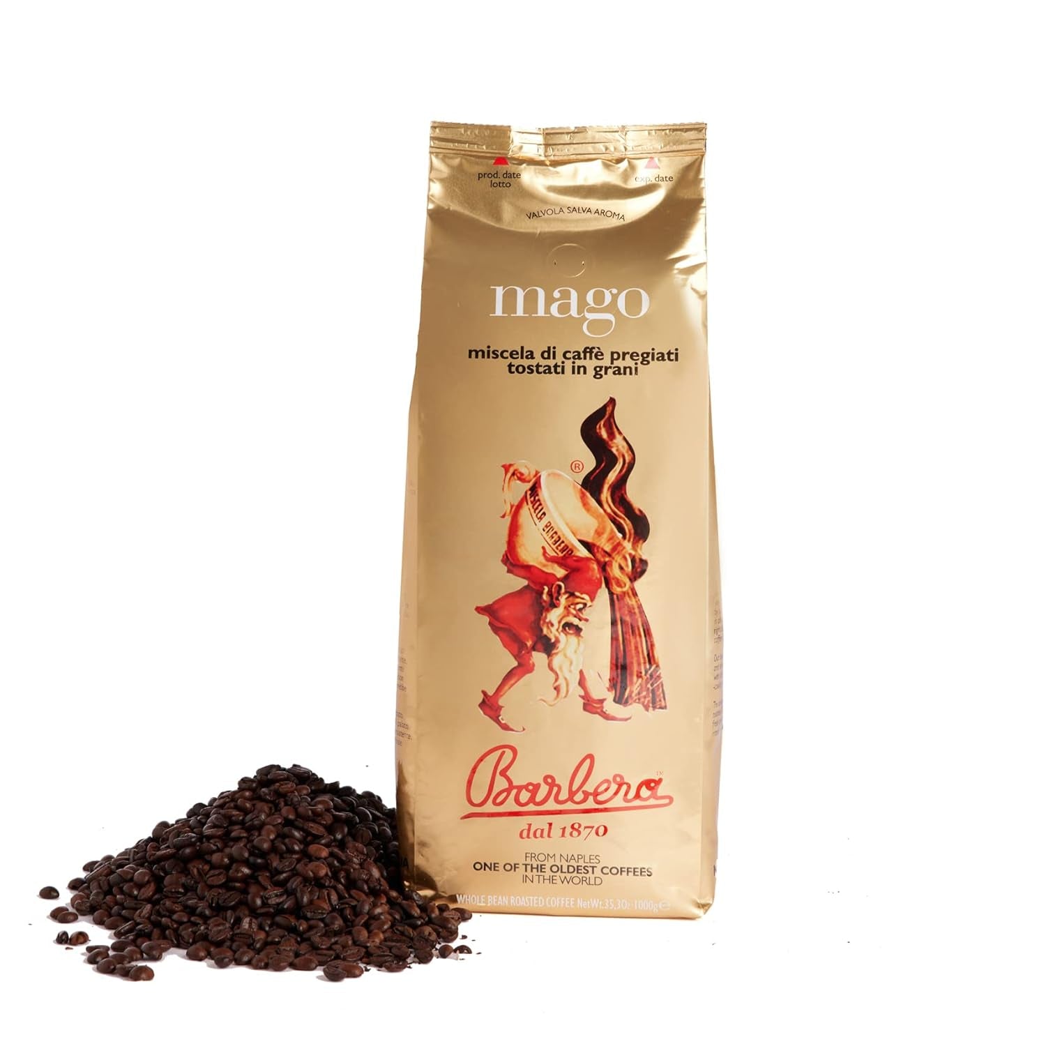 Caffè Barbera - Kaffesæt med 3 blandinger - 1870