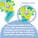 LAMAZE Alise Axolotl - Clip & Go klapvognslegetøj - sanselegetøj til babyer - 0-6 måneders tidligt læringslegetøj - ekspertdesignet til nyfødte - Babyshowergaver Bebe Naty Shop legetøj