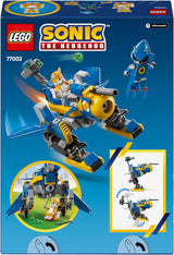 LEGO Sonic the Hedgehog Cyclone vs. Metal Sonic - Mechs samlerlegetøj med 2 videospilsminifigurer - Gaveidé til drenge og piger fra 8 år og teenagespilfans 77002 Byggesæt Besuche den LEGO-Store