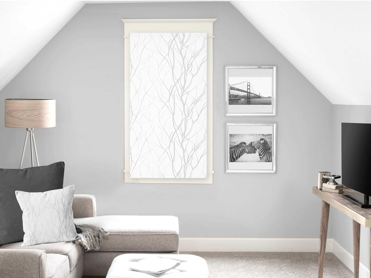 Soleil D'Ocre Liane Bise-Bise, Polyester, Hvid, 70 X 200 Cm Dyner og dyner Naty Shop Hvid H90 X B45 Cm (pakke med 1)