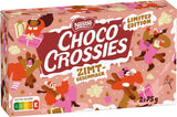 Nestlé lette knasende flager og knasende mandler dækket af en smeltet hvid glasur og kanelsmag fra Nestlé, pakke med 4 (2 x 75 g hver)