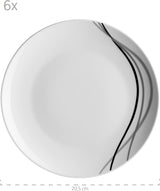 Mäser kombineret servicesæt, TAJO porcelæn, hvid, 40 x 60 x 40 cm