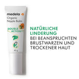 Medela Bio-Brustwarzenbalsm – Beruhigend Und Pflegend Für Stillende Mütter – Hergestellt Aus Naturichen, Sicheren Inhaltsstoffen – Linderung Bei Beanspruchten Brustwarzen – Postpartum Essentials 40 G Accessories Mad og Amning Baby Naty Shop