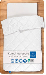 Eksklusiv dyne, kamel, hvid, 135 X 200 cm Naty Shop dyner og dyner 135 X 200 cm