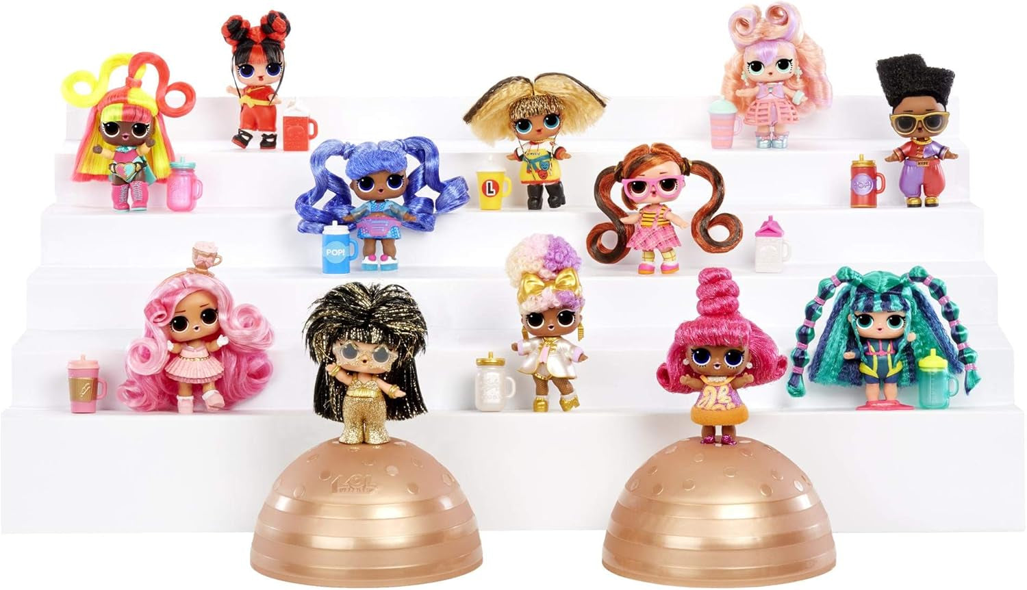 LOL Surprise Collectible Dolls til piger - Med 15 forskellige overraskelser og frisurer - #Hairvibes Dolls