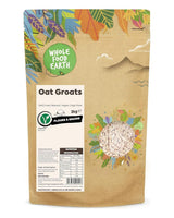 Havregryn Wholefood Jord 2 kg | Ikke-GMO | Naturlig | Rig på fibre