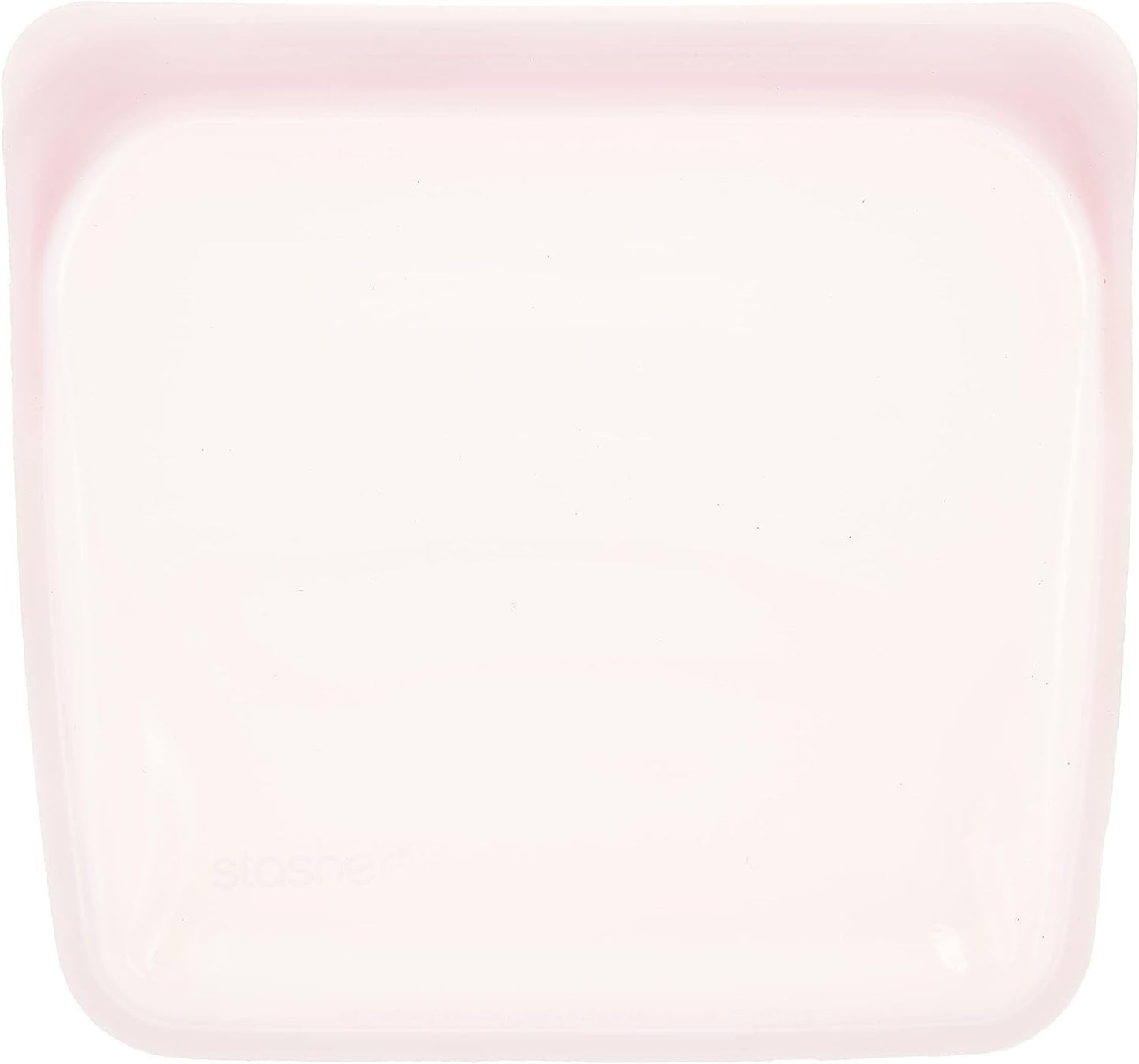 Stasher Bag Genanvendelig Premium Silikone Mad Taske Sandwich Taske Klar Holdbar Ovn Opvaskemaskine Fryser Sikker Miljøvenlig Madpakke Lækagesikker 828ml Mad Opbevaringsbokse Naty Shop Rose Quartz