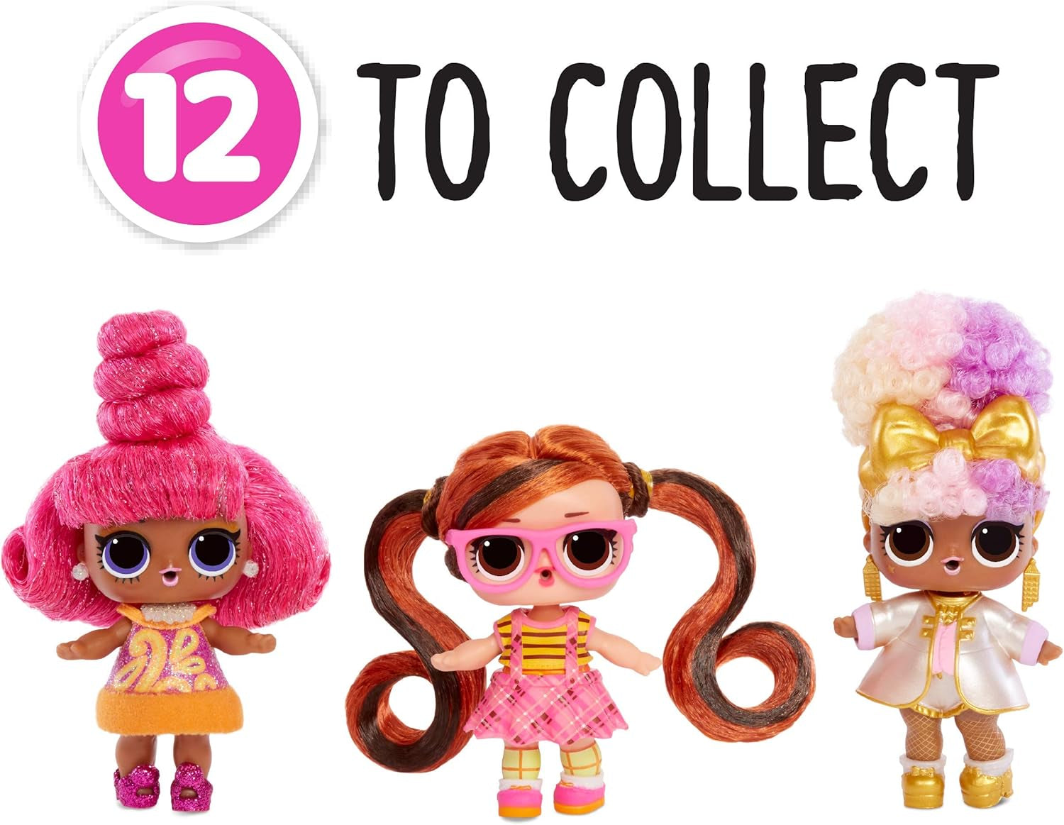 LOL Surprise Collectible Dolls til piger - Med 15 forskellige overraskelser og frisurer - #Hairvibes Dolls