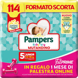 Pampers Baby Dry Pants og Fit Prime Maxi bleer, str. 138, str. 4 (8-15 kg), 1 måned gratis online i fitnesscenteret