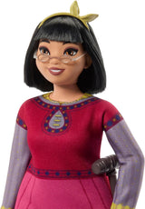 Mattel Disney Wish Dahlia of Rosas dukke og tilbehør, artikuleret modedukke, HPX24
