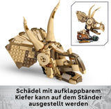 LEGO Jurassic World Dinosaur Fossils: Triceratops Skull Model, dinosaurlegetøj til drenge og piger fra 9 år, gave til børn og fans Jurassic World 76969 Byggesæt Besuche den LEGO-Store