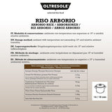 Artisanal italiensk Arborio-ris, storkornet og stivelsesholdige ris, ideel til supper, risottoer og rissalater, vakuumpakket i 2 1 kg poser