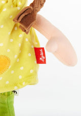 SIGIKID 39411 Lille blød pigedukke, babylegetøj, anbefalet fra 6 måneder, gul