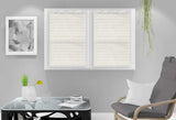 Soleil D'Ocre Lina Bise-Bise, Polycoton, Hvid, 45 X 90 Cm Dyner og dyner Naty Shop Hvid H90 X B60 Cm (pakke med 1)