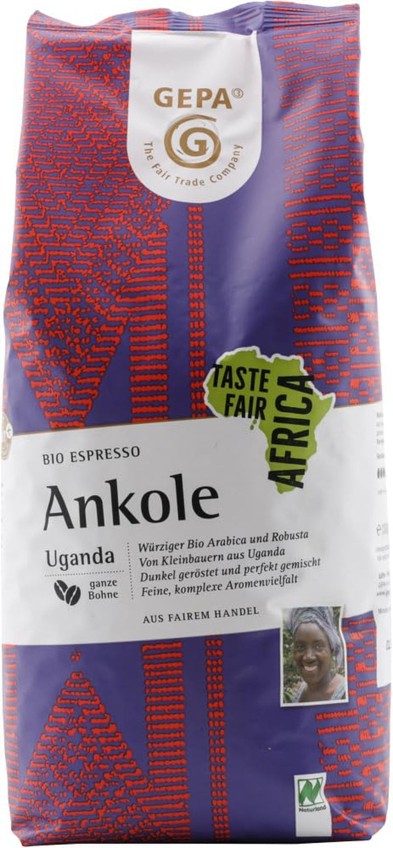 Ankole økologisk espresso 6 x 1000 g