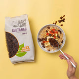 Maryland Sultanas, Tørrede rosiner, naturligt søde, uden tilsat sukker - ingen konserveringsmidler, 1 Kg Dehydrerede produkter Naty Shop