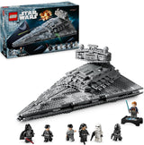 LEGO Star Wars Imperial Star Destroyer, rumskibssæt, byggelegetøj, Darth Vader og Cal Kestis legesæt, fødselsdagsgave til drenge, piger og fans 75394 Byggesæt Besuche den LEGO-Store standardtitel