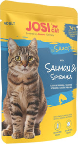 Multipak blandet udvalg i sauce (12 x 85 g) | Voksen | Premium vådfoder i sauce til udvoksede katte Multipack myth 4 Sorten | Ohne Konservierungsmittel | 12 pakke
