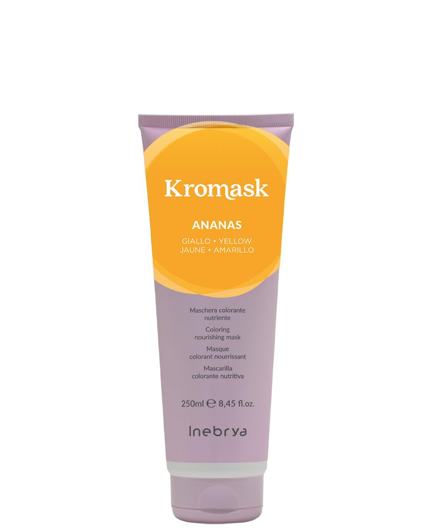 INEBRYA Kromask nærende ananasmaske 250ml Naty Shop hårmaske Standard titel