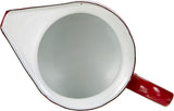 910550 – Rødt mælkekrus, serverer 0,50 liter.