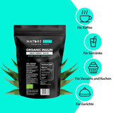 Naturkost - Bio-Inulin 1 Kg | Aus Agave | Natürliches Präbiotikum Sweeteners Naty Shop