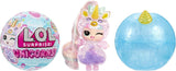 LOL overraskelse! Unicorns Tots - Inkluderer 1 dukke med klar krop og lavalampeeffekt, pansret emballage, 8 samledukker med 2 farverige blandinger, til alderen 4 og opefter