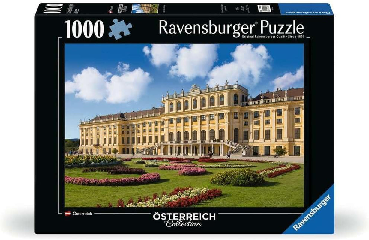 Ravensburger Puslespil 12000353 - Schönbrunn Slot - 1000 brikker puslespil til voksne og børn over 14 år, Puslespil Naty Shop Nyt design