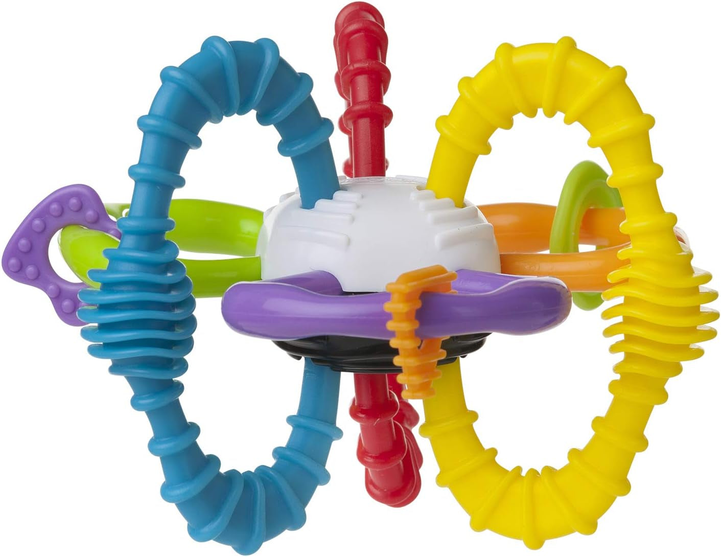 Playgro ranglebold til børn - ranglebold til børn - ranglebold til børn - ranglebold - motorik - legetøj til børn - motorik for børn - farverigt Legetøj Bebe Naty Shop Bend and Twist Ball