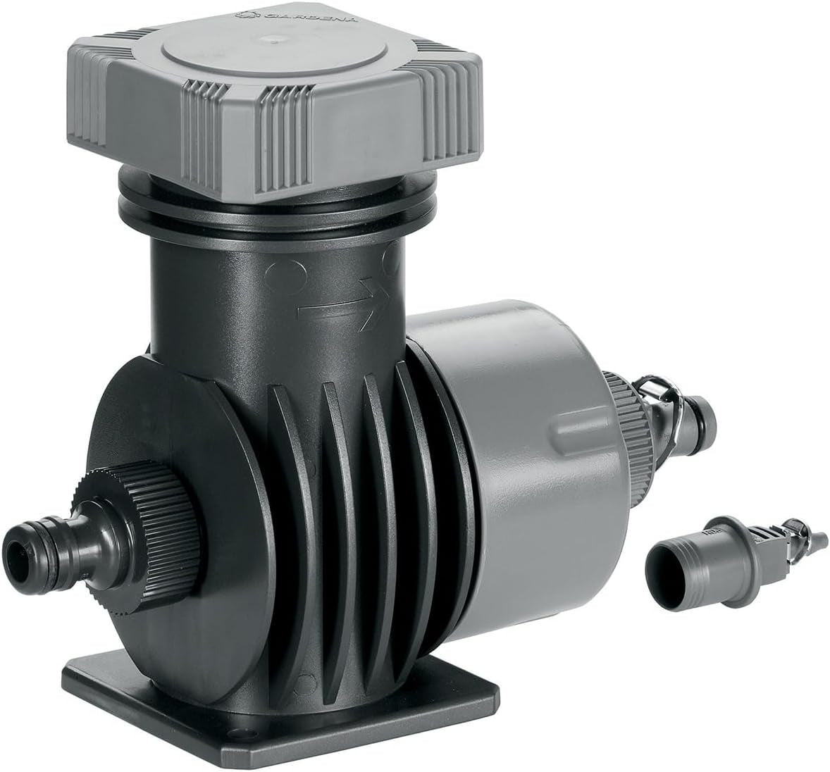 Vandingsanlæg Gardena Micro-Drip Basic Unit 2000: Basisenhed til trykreduktion, vandgennemstrømning ca. 2.000 l/t, hurtig og nem forbindelsesteknologi (1354-20)