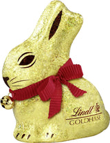 GULDEN KANIN med chokolade | 100 g DEN gyldne kanin | Premium hvid chokolade og GOLDEN BUNNY Glamour Gold Edition Chokolade | 100 g DEN gyldne kanin