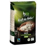 Biocentral hvid Basmatiris | 7 x 500g | Fairtrade certifikat | Traditionelle korn | Perfekt til orientalske retter og karryretter | Let genanvendelig emballage (monofilm)