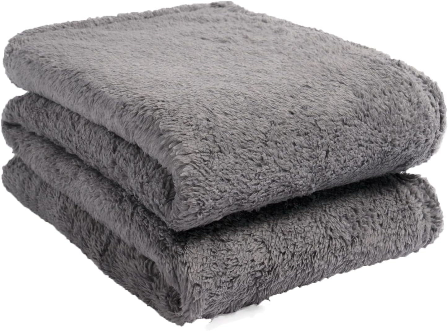 Brentford's Teddy Fleece Tæppe Stort Sengetæppe Plys Super Blød Varm Sovesofa Sengetæppe Sort - 150 X 200 Cm Senge og tæpper Besuche den Brentfords-Store Koksgrå 200 X 240 Cm