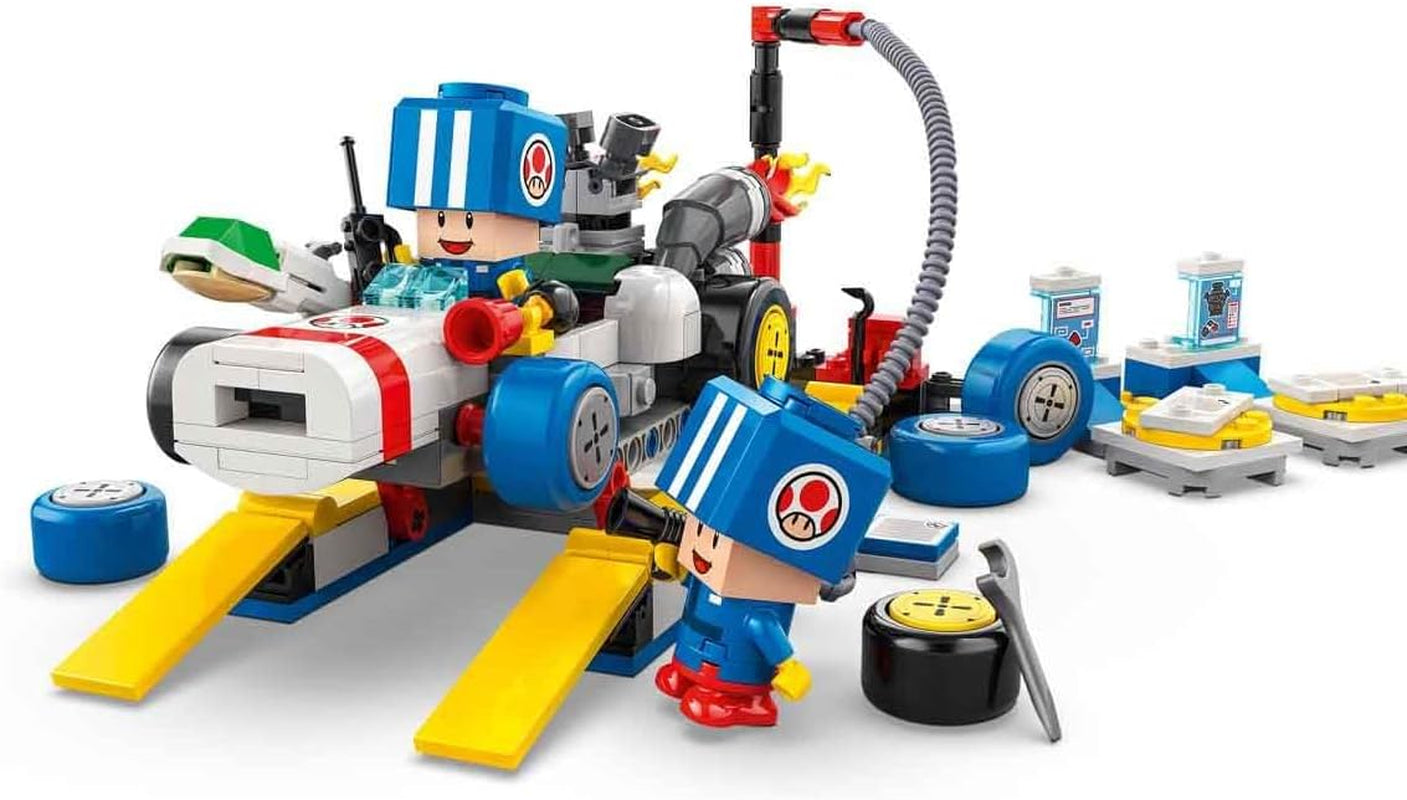 LEGO Super Mario: Mario Kart - Toad's Workshop, Nintendo-figur, tilpasseligt legetøj, eventyrsæt, gave til drenge, piger og spillere fra 8 år 72035 Byggesæt Besuche den LEGO-Store