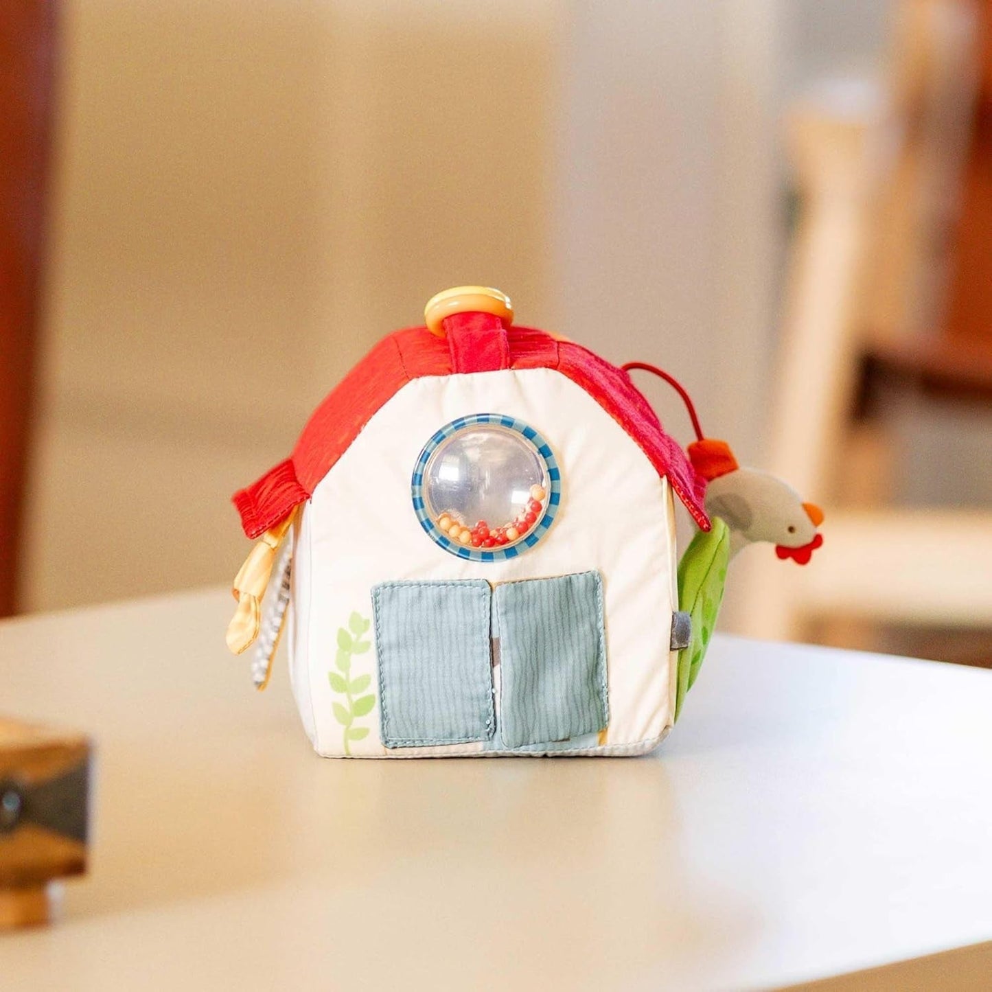 HABA 306383 - Legekubegård, multifunktionelt legetøj fra 6 måneder Babylegetøj Naty Shop