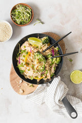 Fettuccine Konjac Nudler Bio Shirataki Diet-Food - 300 g, lav-kulhydrat, sukkerfri, keto, vegansk, kaloriefattig, glutenfri og ægfri, lavet af konjac mel