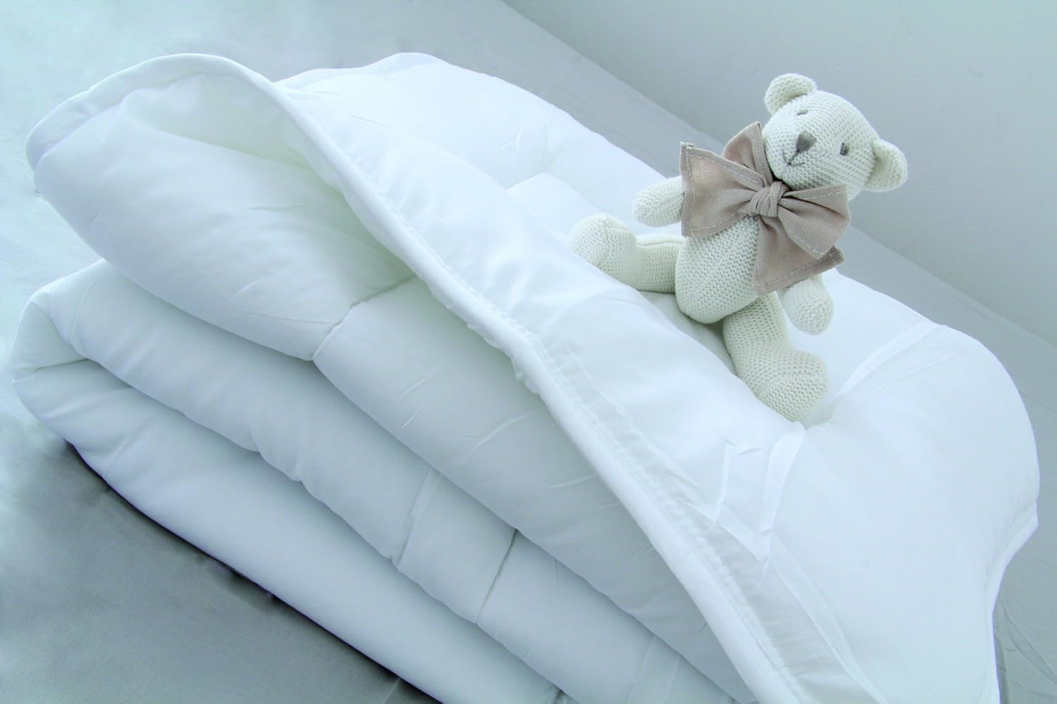 Domiva Ma Premier quilt, hvid, 70 X 140 Cm Dyner og quilts Naty Shop