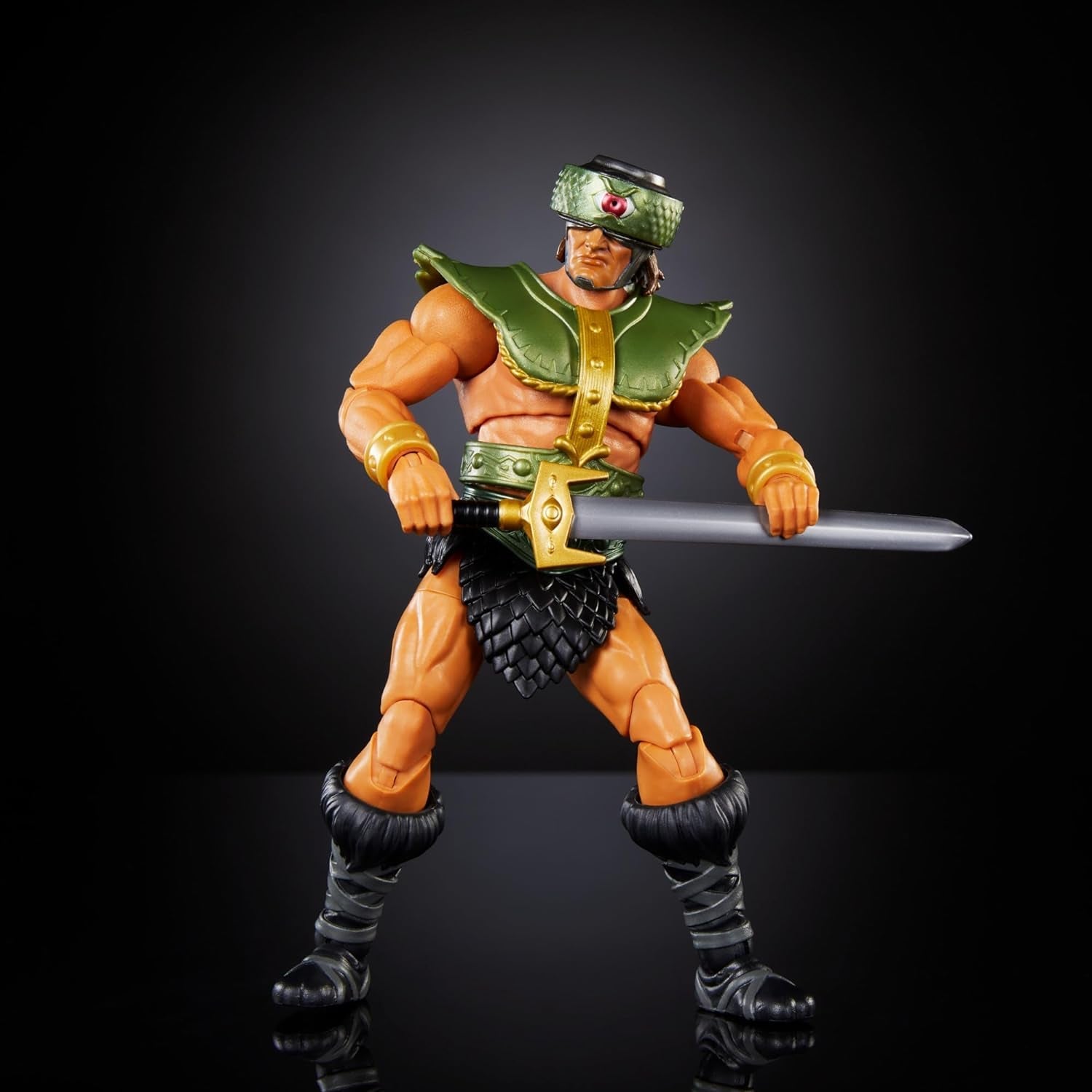 Masters of the Universe Masterverse Ny Eternia Tri-Klops Action Figur Deluxe samlerfigur med 30 Move Points og tilbehør Motu Toy HYC52 Action Figurer Naty Shop