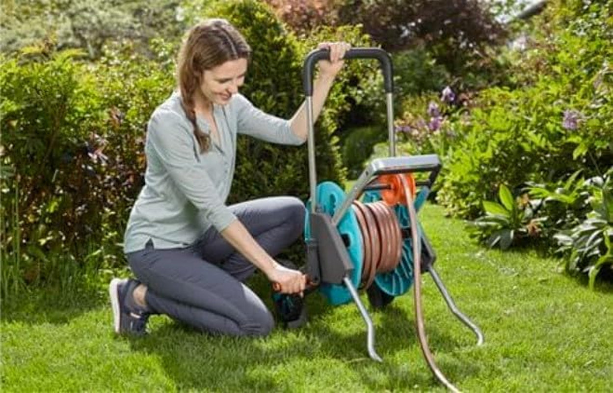 GARDENA CleverRoll S slangevogn, slangetromle, kompakt opbevaring (18500-20)