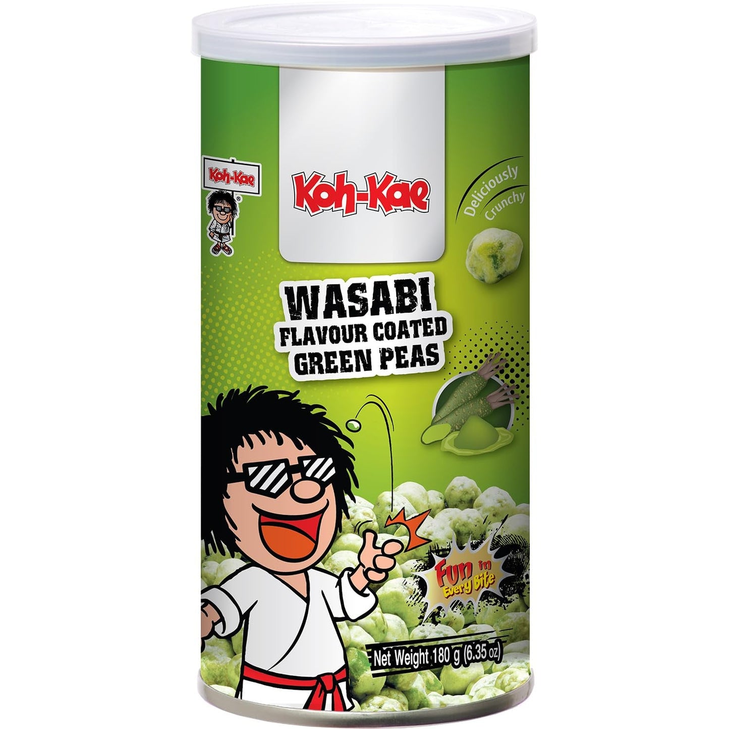 KOH-KAE - Grønne ærter med wasabi - (1 x 180g)