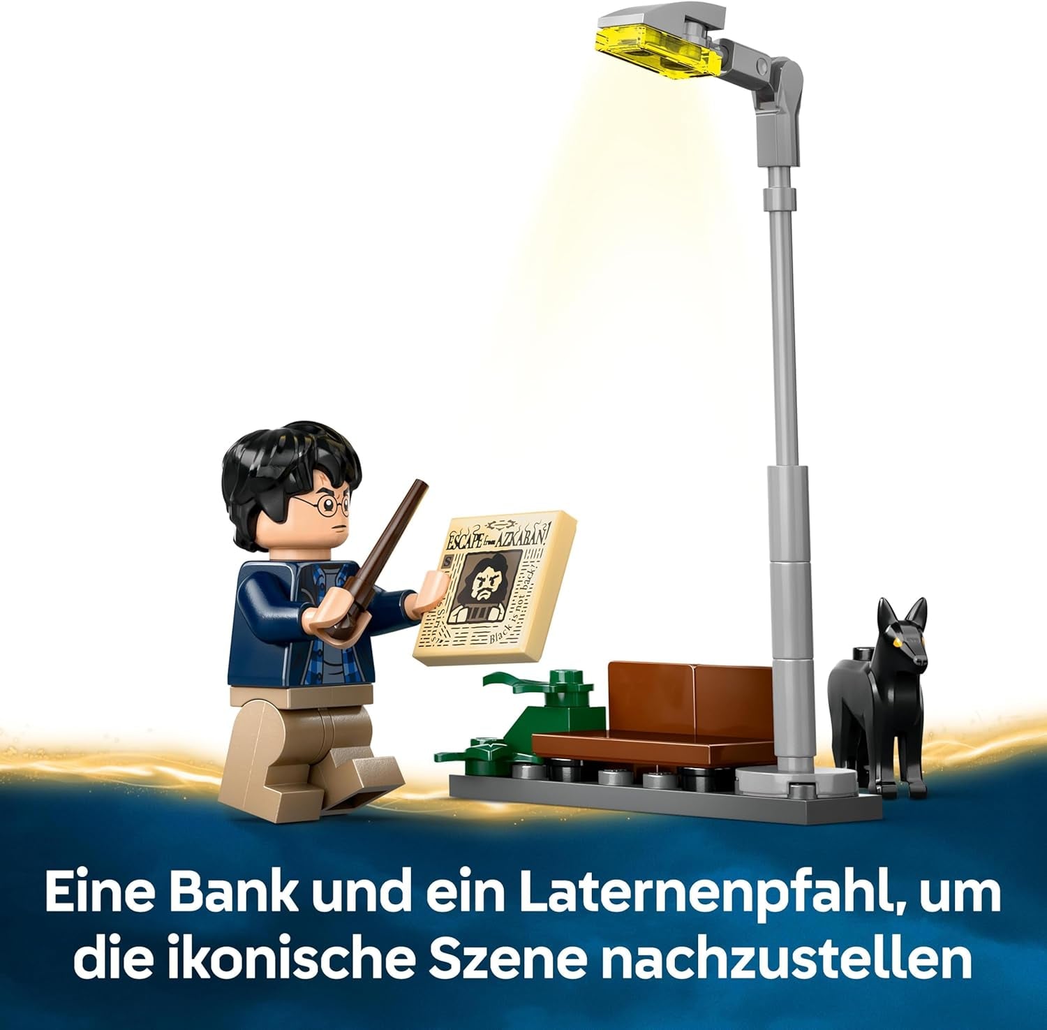 LEGO Harry Potter Adventures With The Travelling Knight Byggesæt 5 minifigurer inklusive Ernie Prang, Stan Shunpike & Padfoot Bus Legetøj til Wizarding World Fans Drenge og piger 8 år 76446 Byggesæt Beuche den LEGO-Store
