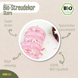 DECOCINO Økologiske Sprinkle Stars, 50 gram Sprinkles Naty Shop