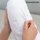 Innovagoods Ergonomisk U-formet pude til sidesover, ideel til graviditet, fremmer rolig vejrtrækning, reducerer snorken, bomuld og polyester, hvid, 39 X 57 X 14 cm Cervikal ortopædiske puder Naty Shop