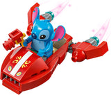 LEGO Ç€ Disney Beach House fra "Lilo and Stitch" - Bygbart legetøj med 6 rum, observatorium, rumskib og 5 minifigurer - fødselsdagsgave til piger og drenge 9+ og fans 43268 Besuche den LEGO-Store byggesæt
