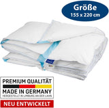Genius Eazzzy Climate Comfort Quilt 155 X 220 Cm, Fibertæt, Letvægtsdyne til alle årstider, Åndbar dyne, Behagelig temperatur til søvn, Dyne til alle årstider Dyner og dyner Naty Shop