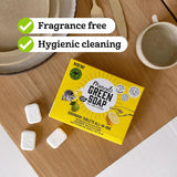Marcel'S Grøn Sæbe Opvaskemaskine Tabs Alt-i-En - Grapefrugt & Lime - 25 stykker Køkkenopvaskemidler Naty Shop